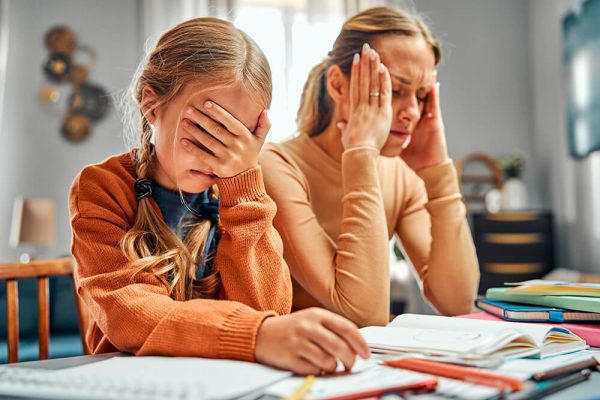 für Eltern deren Kinder schulisch überfordert sind